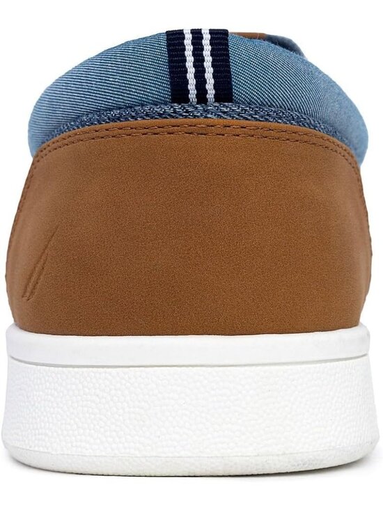 ?Men\'s Blue Denim Patro Canvas Slip-On Comfortable Low Top Lightweight shoes main image 2